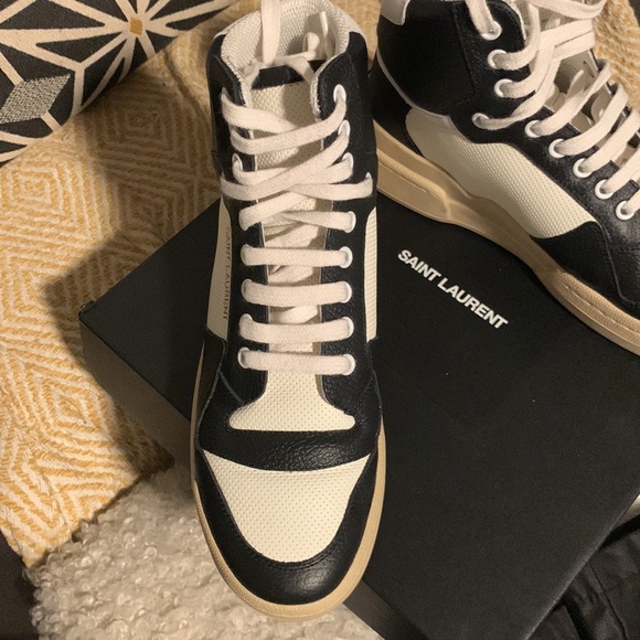 Saint Laurent high top sneakers - Picture 9 of 10